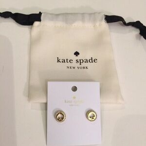 NWT Kate Spade Spot The Spade Earrings